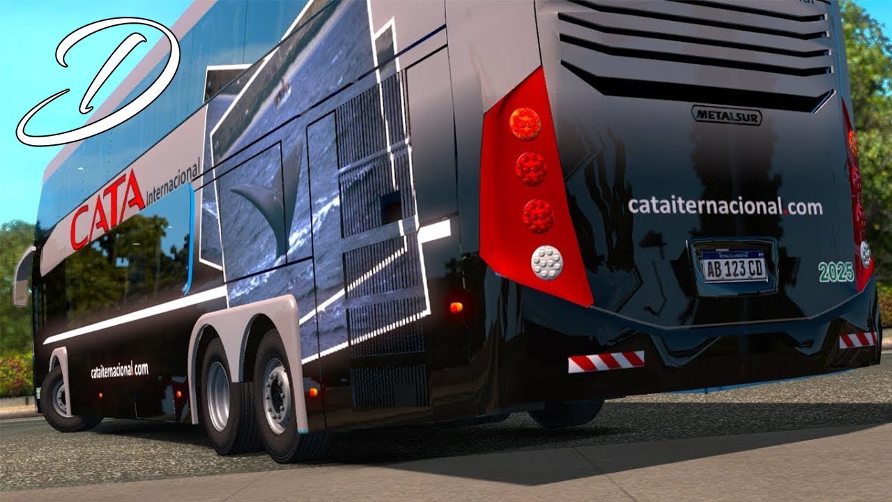 ETS2 1.35 | METALSUR STARBUS 3 + SKINS ARGENTINAS