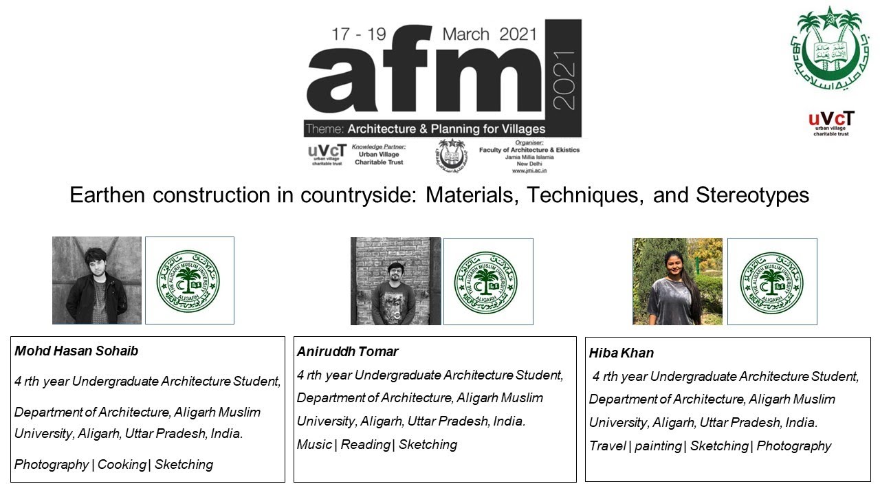 Earthen construction in countryside: Materials, Techniques, and Stereotypes