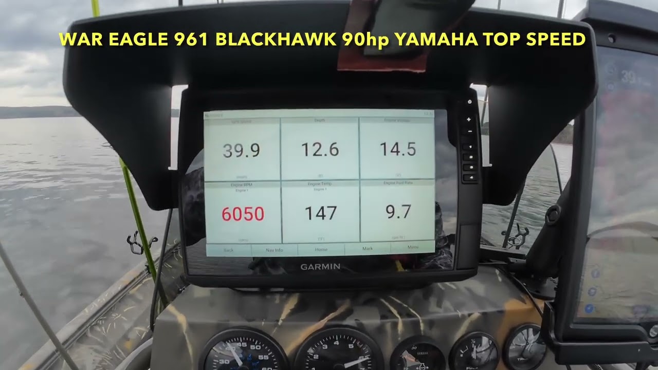 War Eagle 961 Blackhawk 90hp Yamaha Top Speed