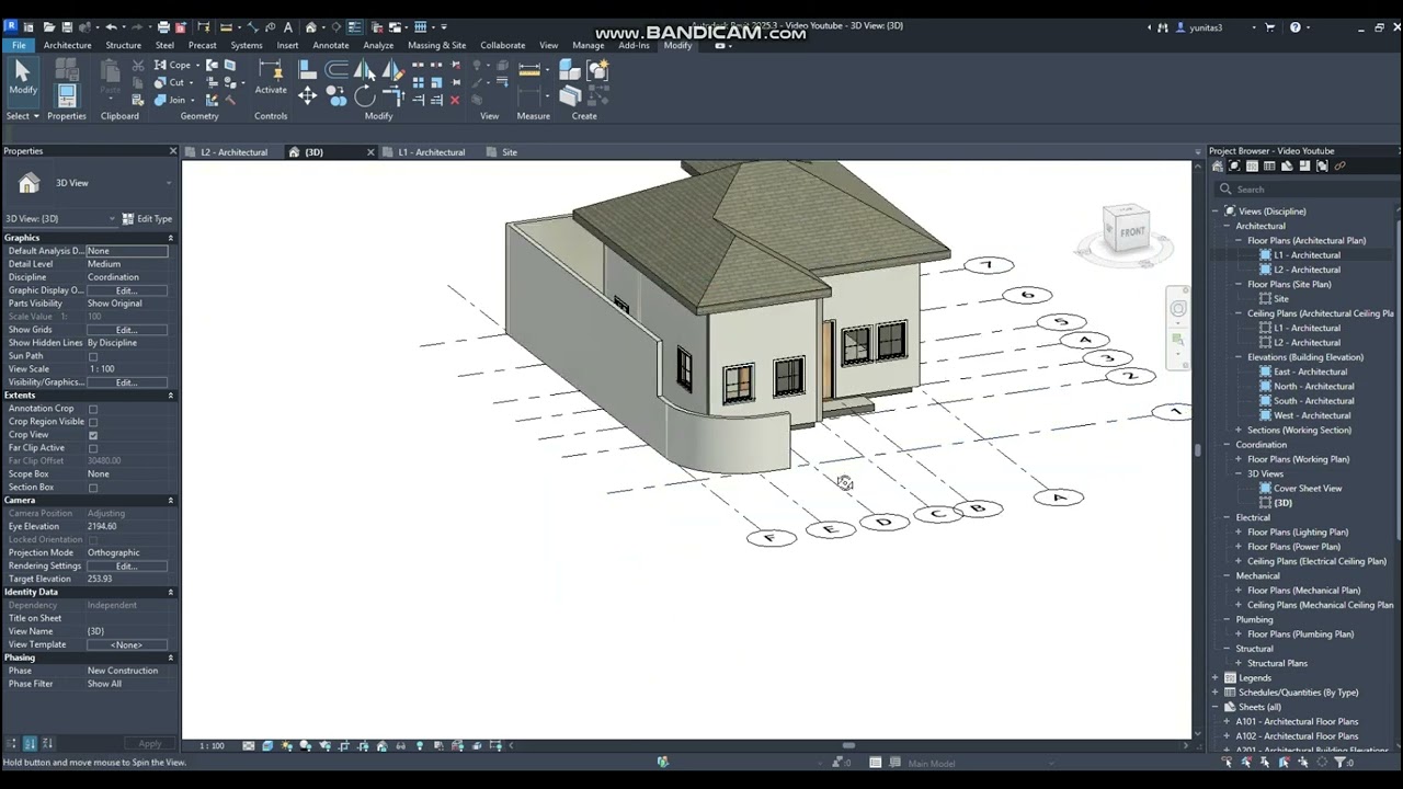 TUTORIAL PENGAPLIKASIAN DINDING PEMBATAS DAN PAGAR PADA REVIT