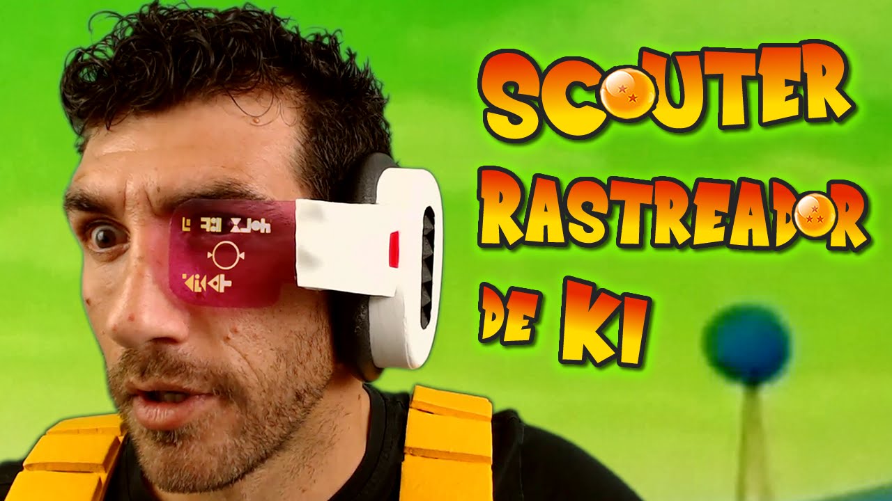 SCOUTER o RASTREADOR de KI de DRAGON BALL, cómo se hace | Te Digo Cómo