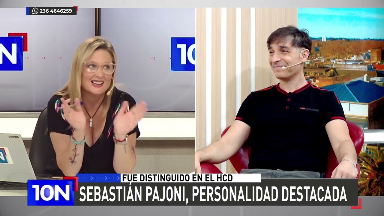 Sebasti&aacute;n Pajoni reconocido como 