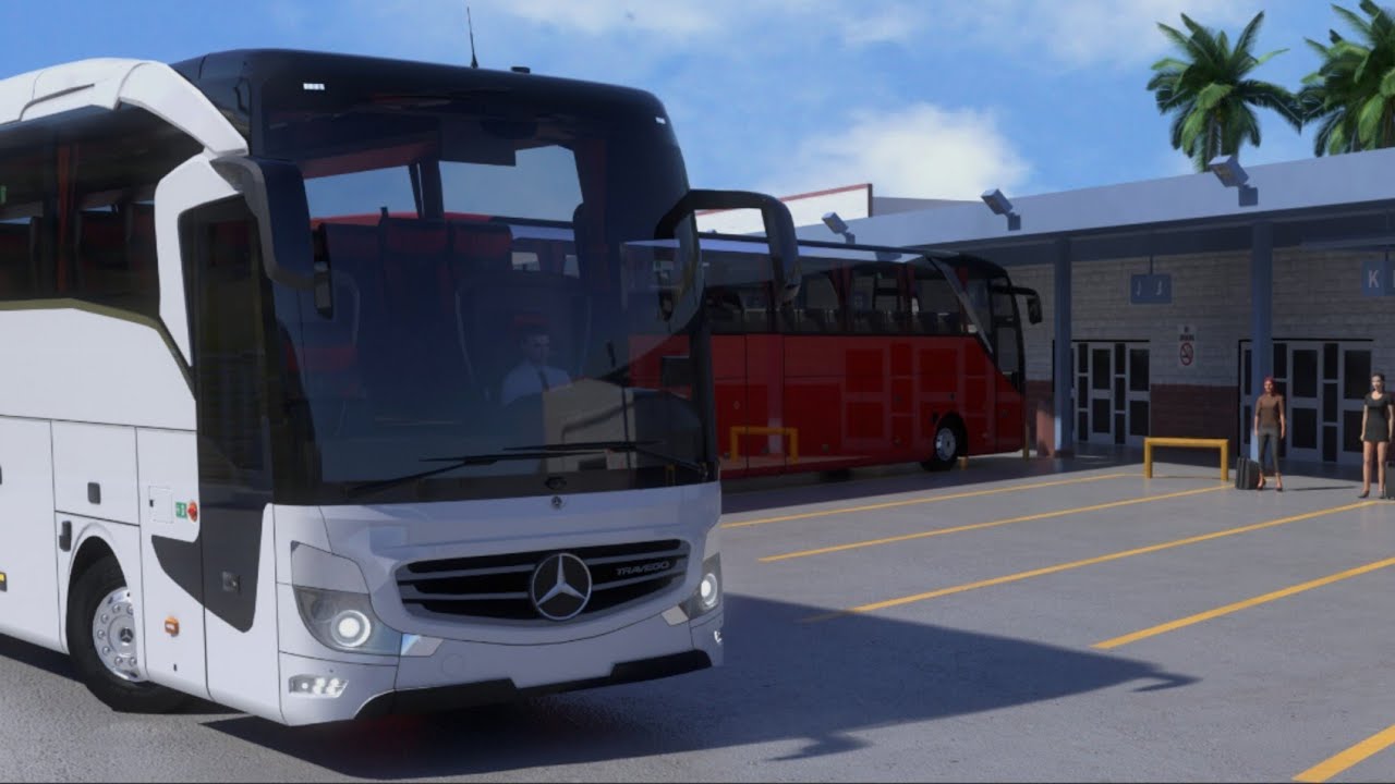 Bus Simulator Ultimate (от 1-го лица) Al Kut - Kufa (Ирак)