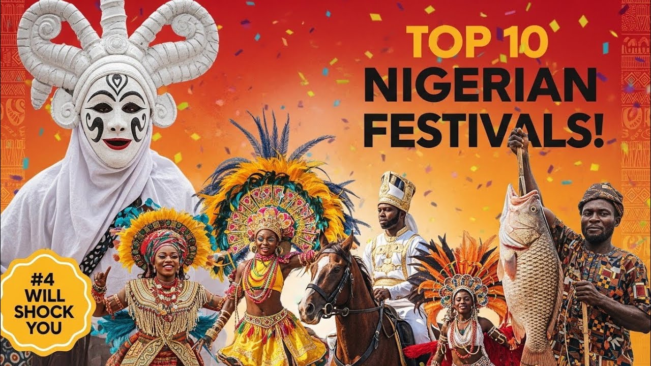 Top 10 Festivals in Nigeria You Must Experience in 2026 🇳🇬 | Culture, Tradition & Shocking History!
