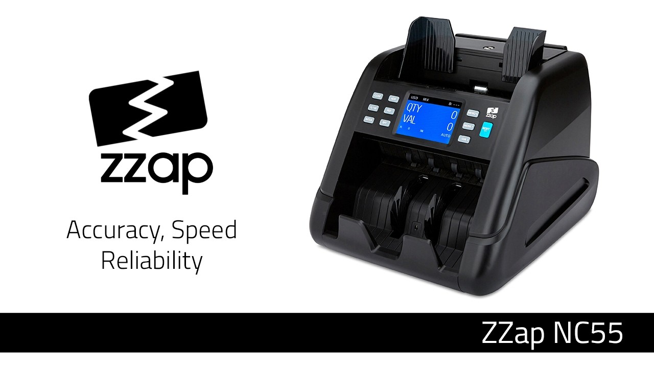 The ZZap NC55 Bill Counter - Fast & Accurate Money Counting ✅ | US