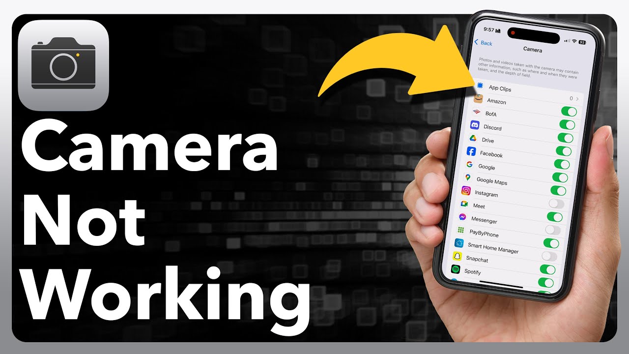 How To Fix Camera Not Working On iPhone