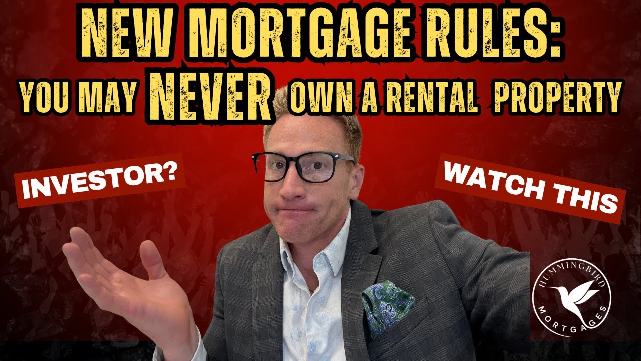 🚫 New Mortgage Rules Could Prevent you from Buying an Investment Rental Property