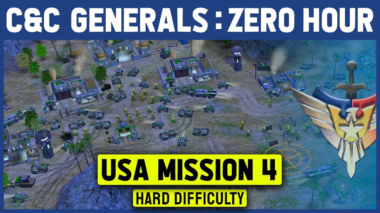 C&C Zero Hour - USA Mission 4 - Black Gold [Trudny / Patch 1.04] 1080p