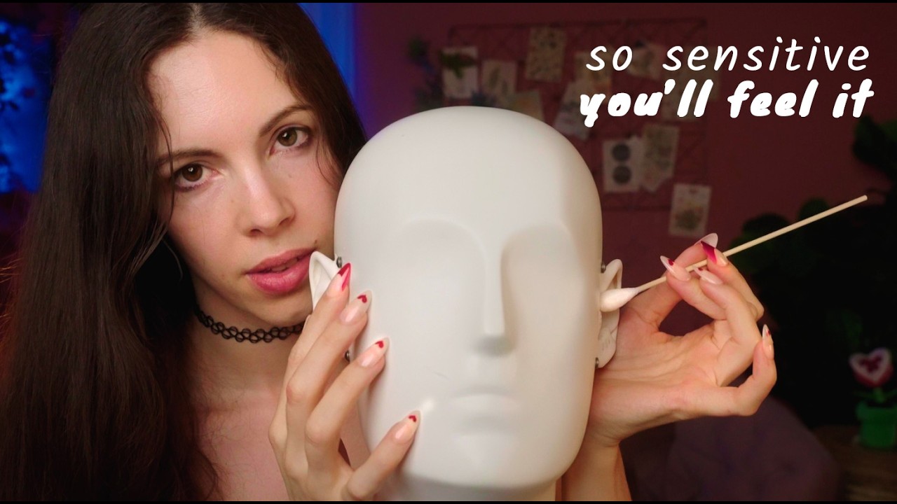 ASMR Ear Triggers + Mic Brushing (For Deep Sleep)