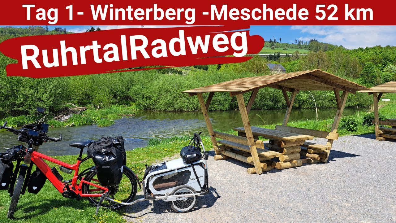 RuhrtalRadweg 2023 - Winterberg nach Meschede Tag 1