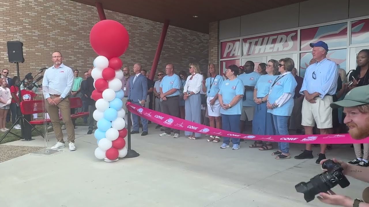 Pike Elementary ribbon cutting / walkthrough (GCCS)