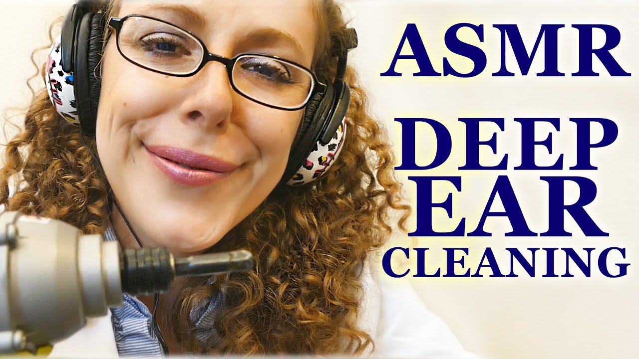 Binaural ASMR Ear Cleaning Role Play, Exam, Whisper, Cupping, Blowing, Brushing
