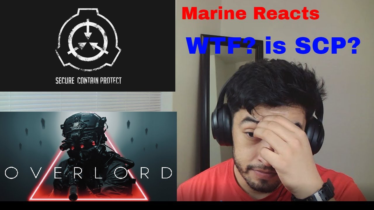 Marine reacts SCP Overlord (Short film by Evan Royalty)