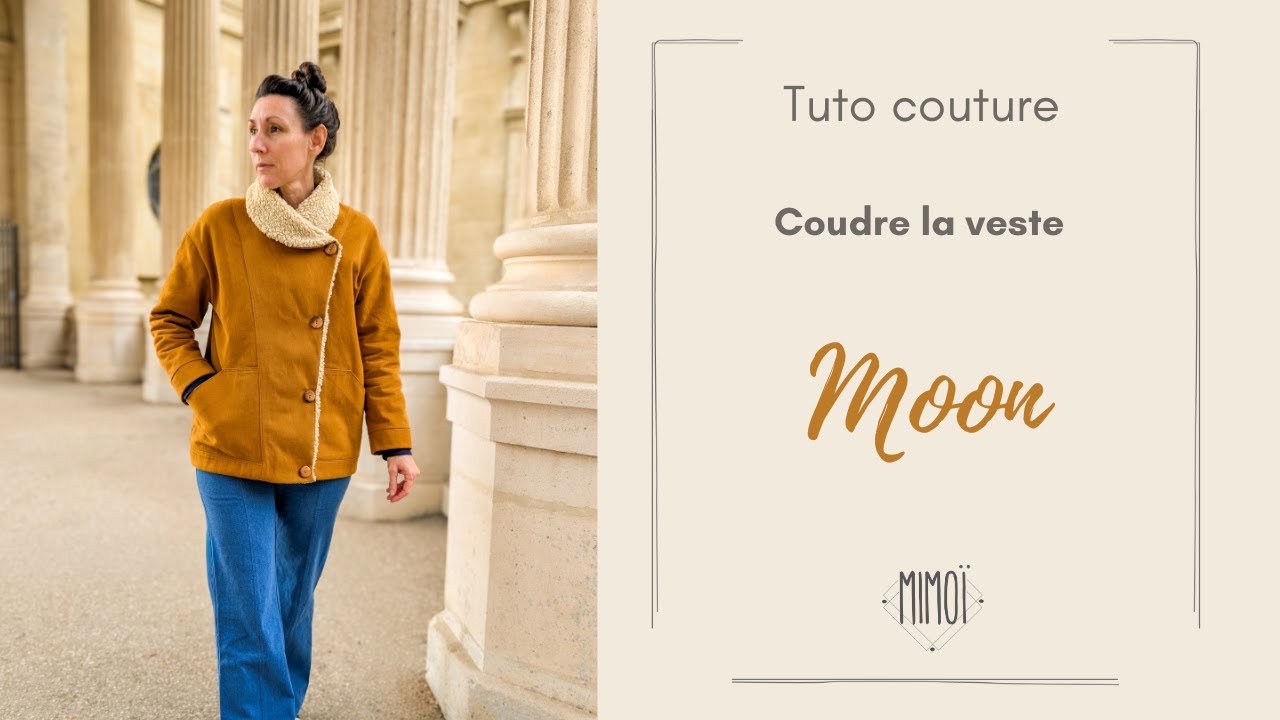 TUTO COUTURE, coudre la veste MOON 🧡