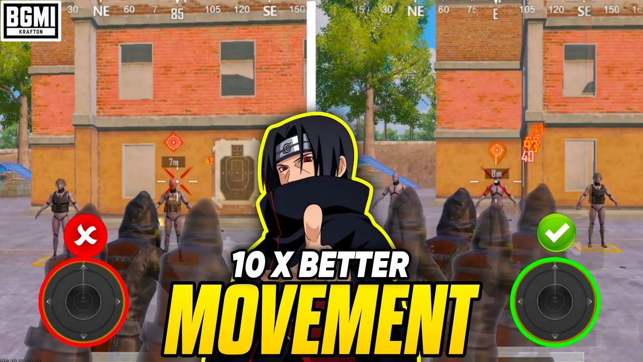 10X Better Movement in BGMI PUBG🔥 | Pro Player Movement Tips & Tricks