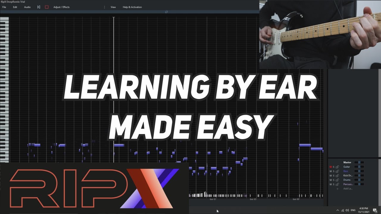 Learning by Ear Made Easy - RipX DeepRemix