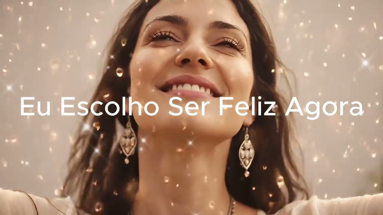 Eu escolho ser feliz agora | Música Positiva para Elevar a Vibração e Viver o Presente