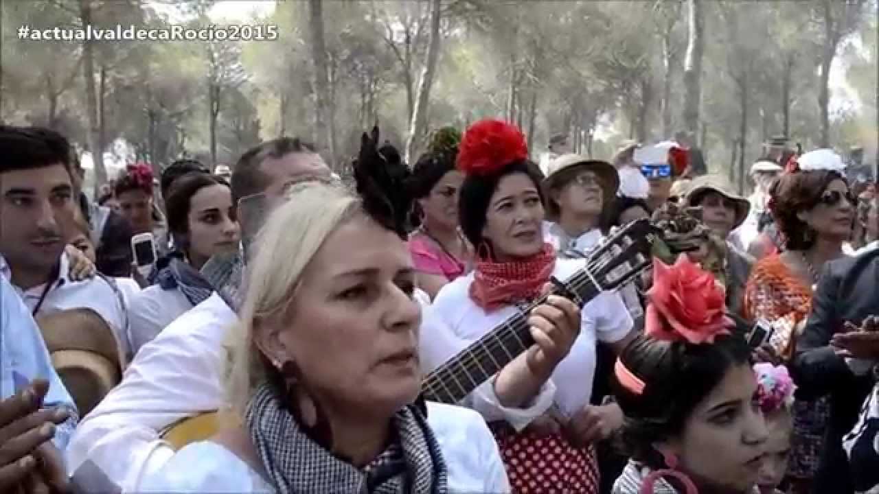 ROCÍO 2015 VALVERDE DEL CAMINO, 'Ángelus del segundo día de camino'