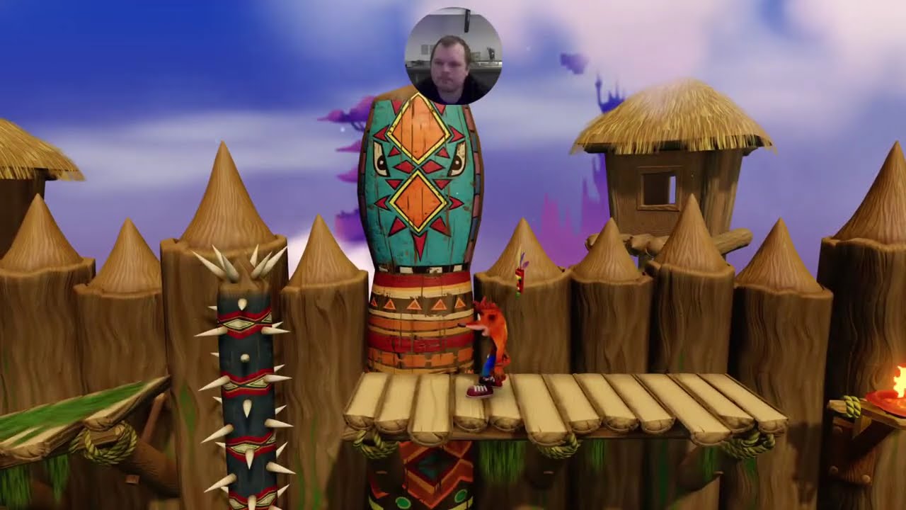 CRASH BANDICOOT afsnit 2 (dansk tale) live