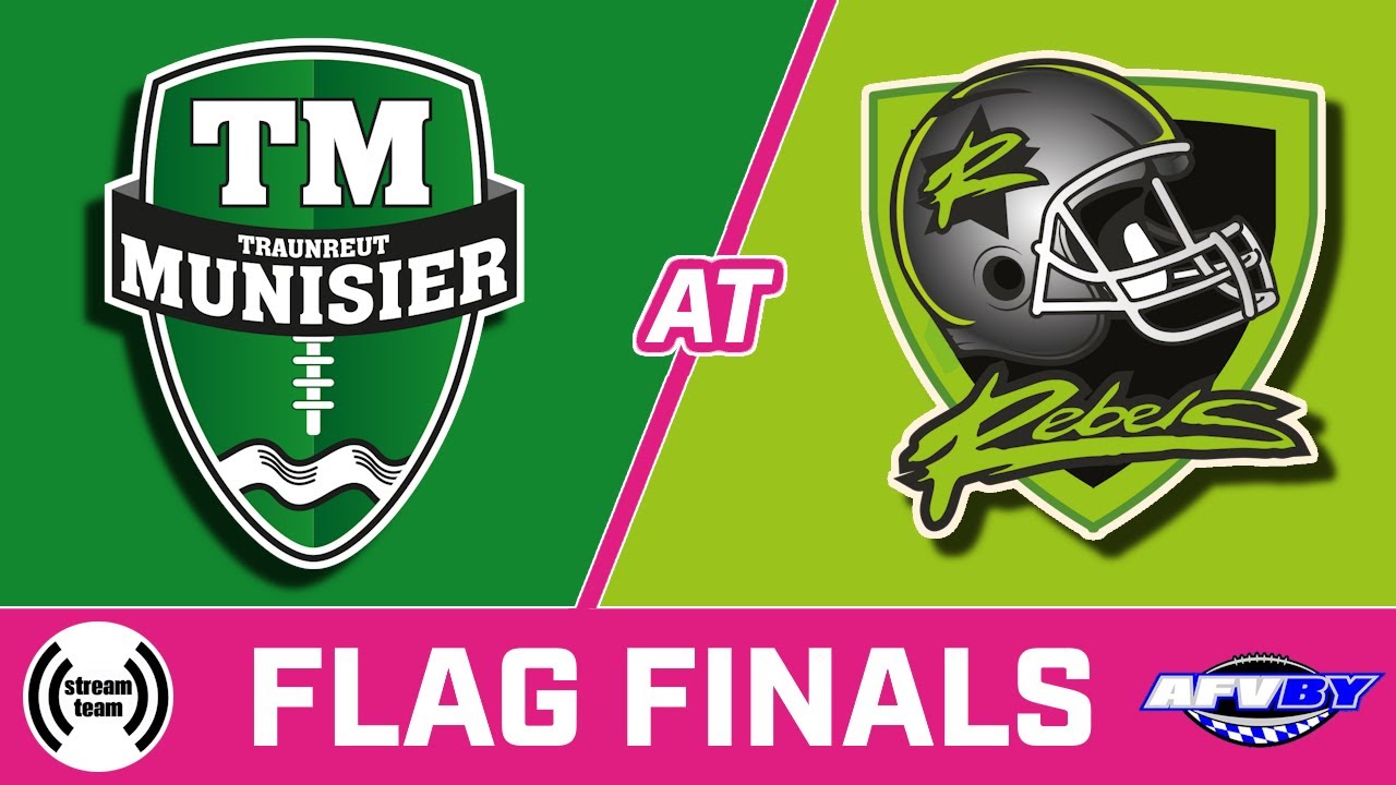 🔴🏈 MUNISIER at REBELS | #Traunreut AT #Rosenheim | BATTLE FOR 1st | #flagfootball #americanfootball