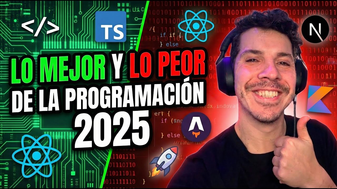 Lo mejor y peor de 2025 en programación