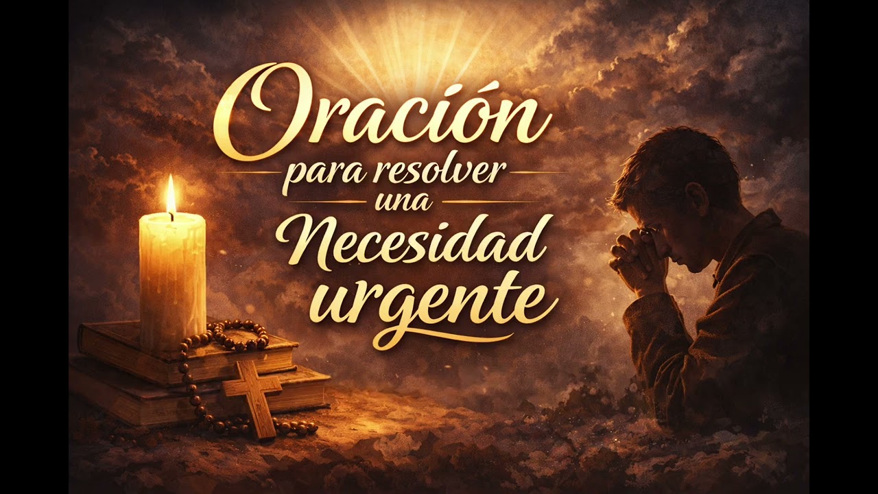 Oración para resolver una necesidad 