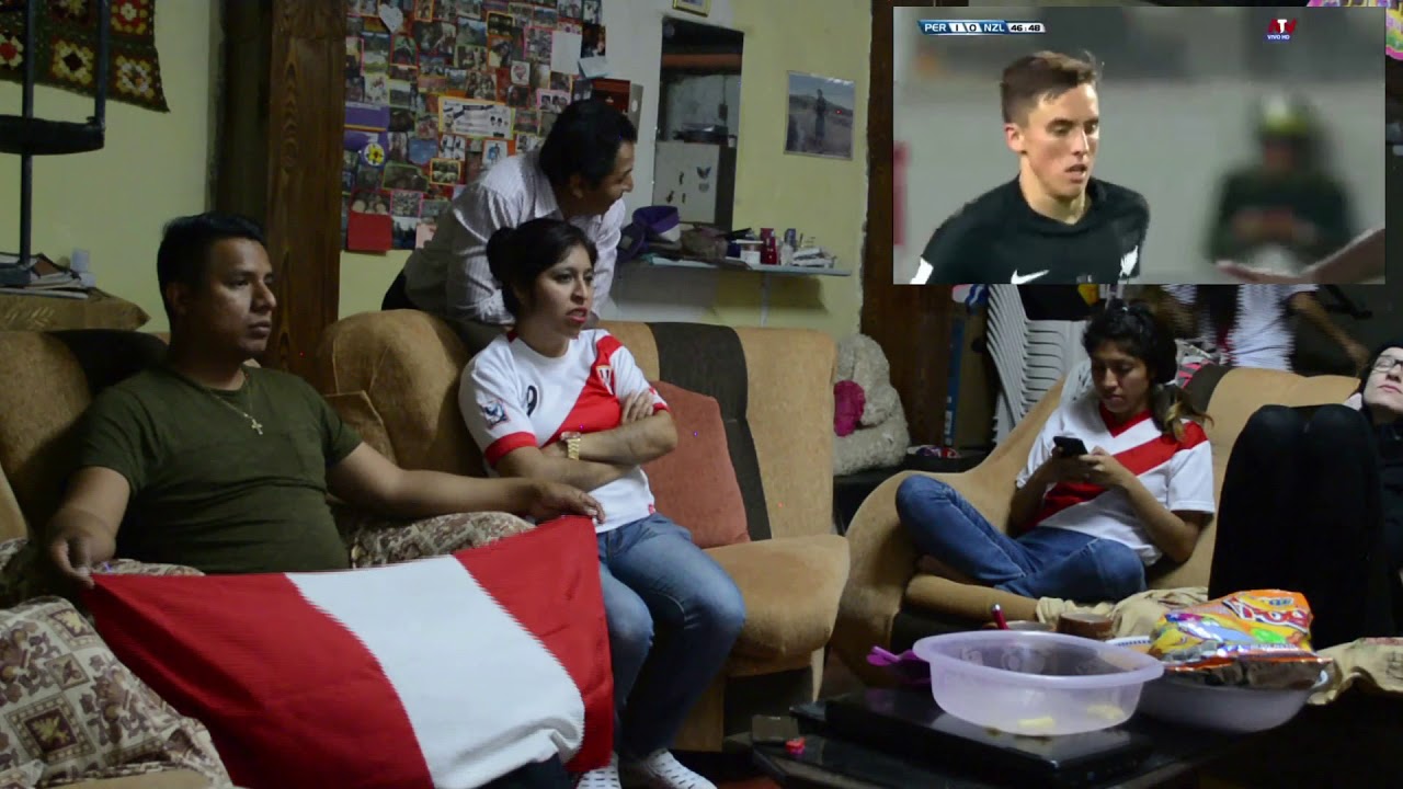Reacción Perú vs Nueva Zelanda