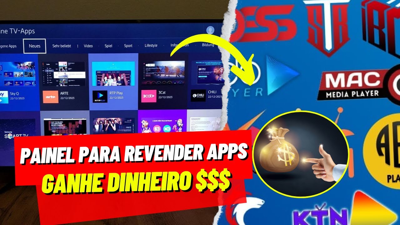 🔴 Painel para Revender Licen&ccedil;a de Aplicativos IPTV - Familia IBOSOL