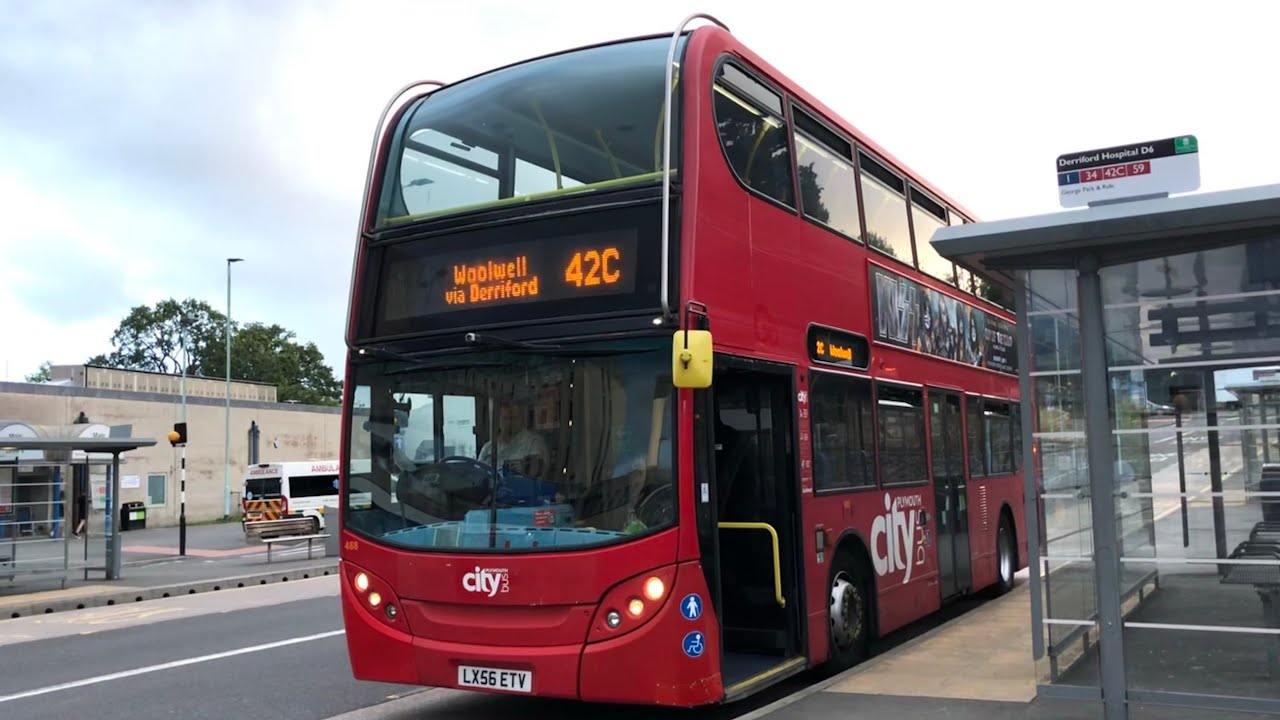 E50 | *BEASTLY KICKDOWN* Plymouth Citybus Enviro 400 Trident (LX56ETV)