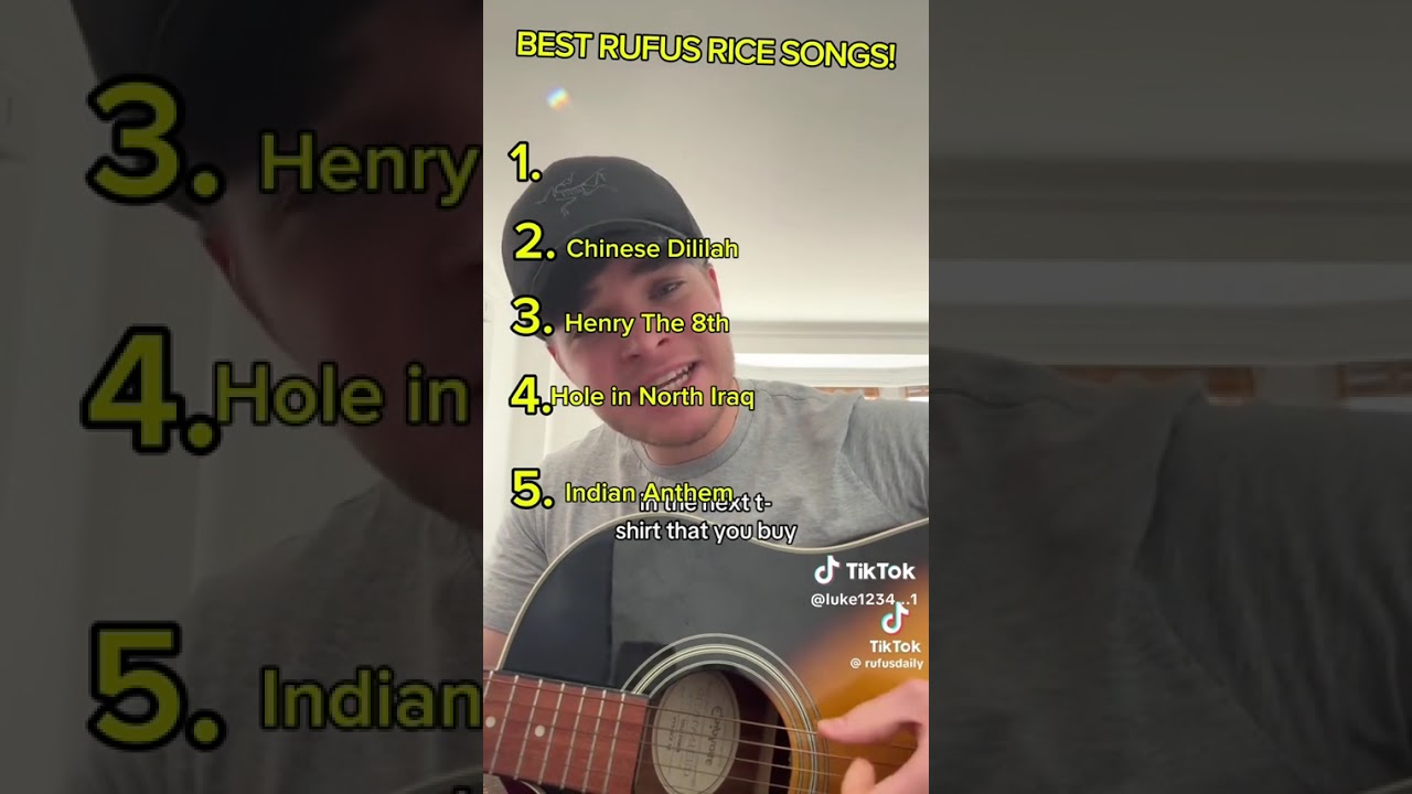 Best Rufus Rice Songs!