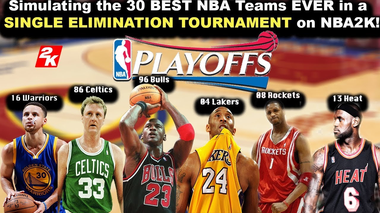 Simulating THE 30 Best NBA CLASSIC Teams in a SINGLE ELIMINATION TOURNAMENT on NBA2K20!