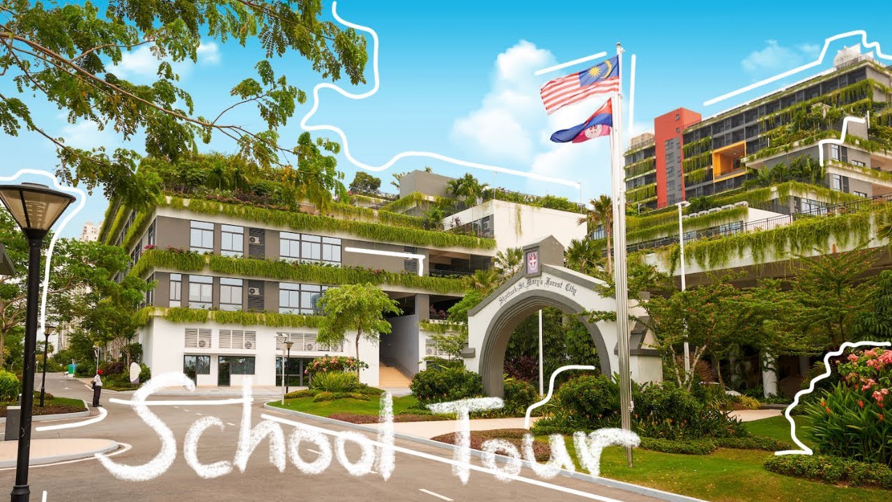 Shattuck St. Mary's Forest City International School Tour!! //Malaysia 국제학교 스쿨투어