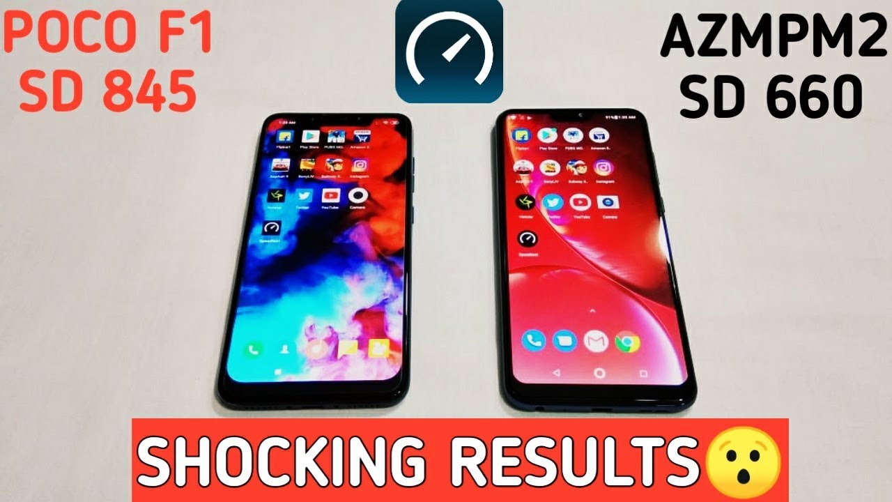 Asus Zenfone Max Pro M2 Vs Poco F1 - SpeedTest & Ram Management Test 🔥
