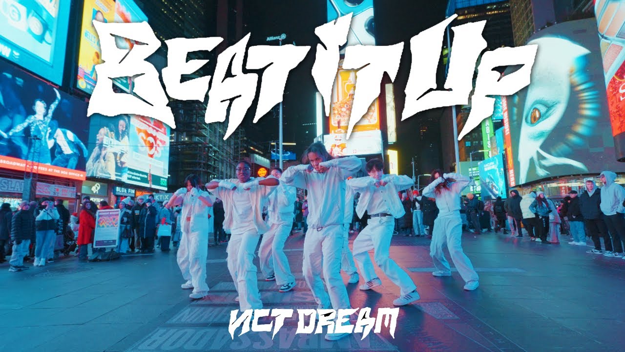 [KPOP IN PUBLIC NYC | ONE TAKE] NCT DREAM (엔시티 드림) - ‘BEAT IT UP' Cover by F4MX | TIMES SQUARE