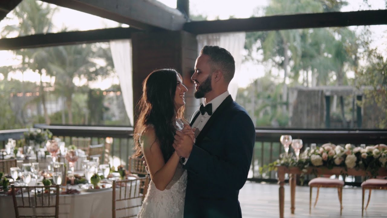 Karina + Julian Wedding Highlight // Living Sculpture Sanctuary // Davie Florida