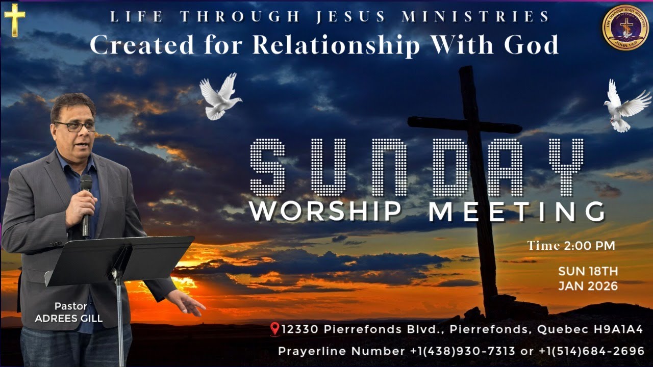 Punjabi | Created For Relationship With God | Pastor Adrees Gill