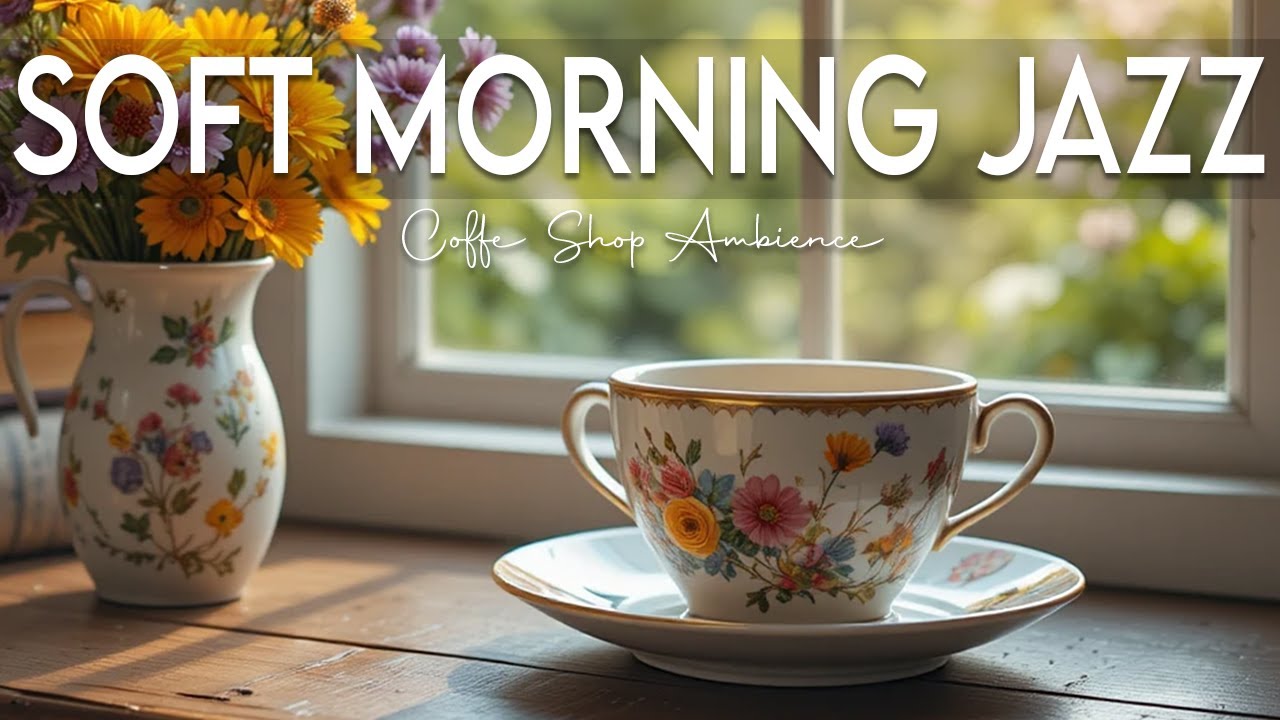Soft Morning Jazz Music ☕ Bossa Nova Instrumental and Relaxing Jazz Cafe Music for Studying