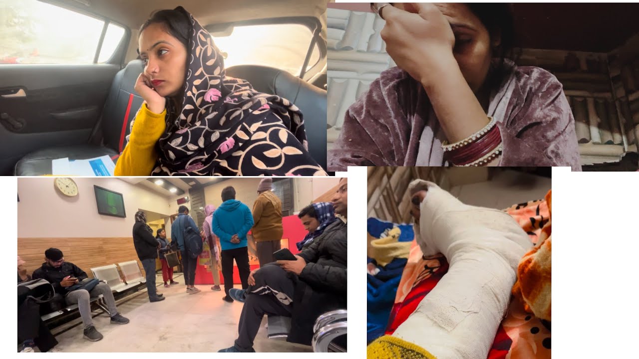 Hamare ghr mai lagi kiski buri najar😳😔per mai aya fracture😭🥺#trending #viralvideo #vlog