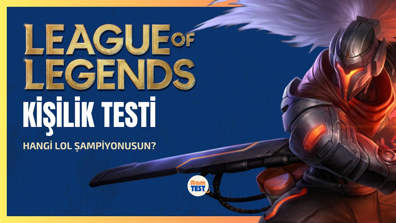 League of Legends Kişilik Testi | Hangi LoL Şampiyonusun? #leagueoflegends #kişiliktesti