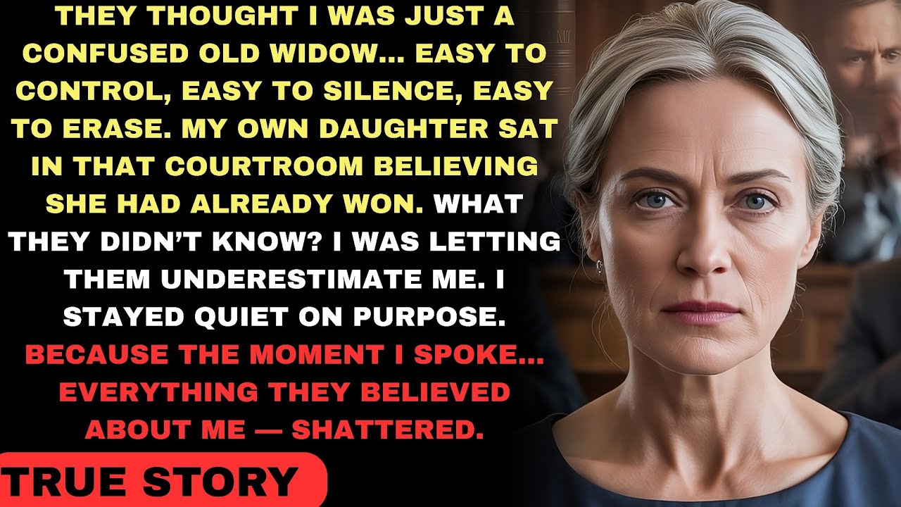 “They Tried to Prove I Was Senile in Court… But They Didn’t Know I Used to Be a Top Trial Lawyer”