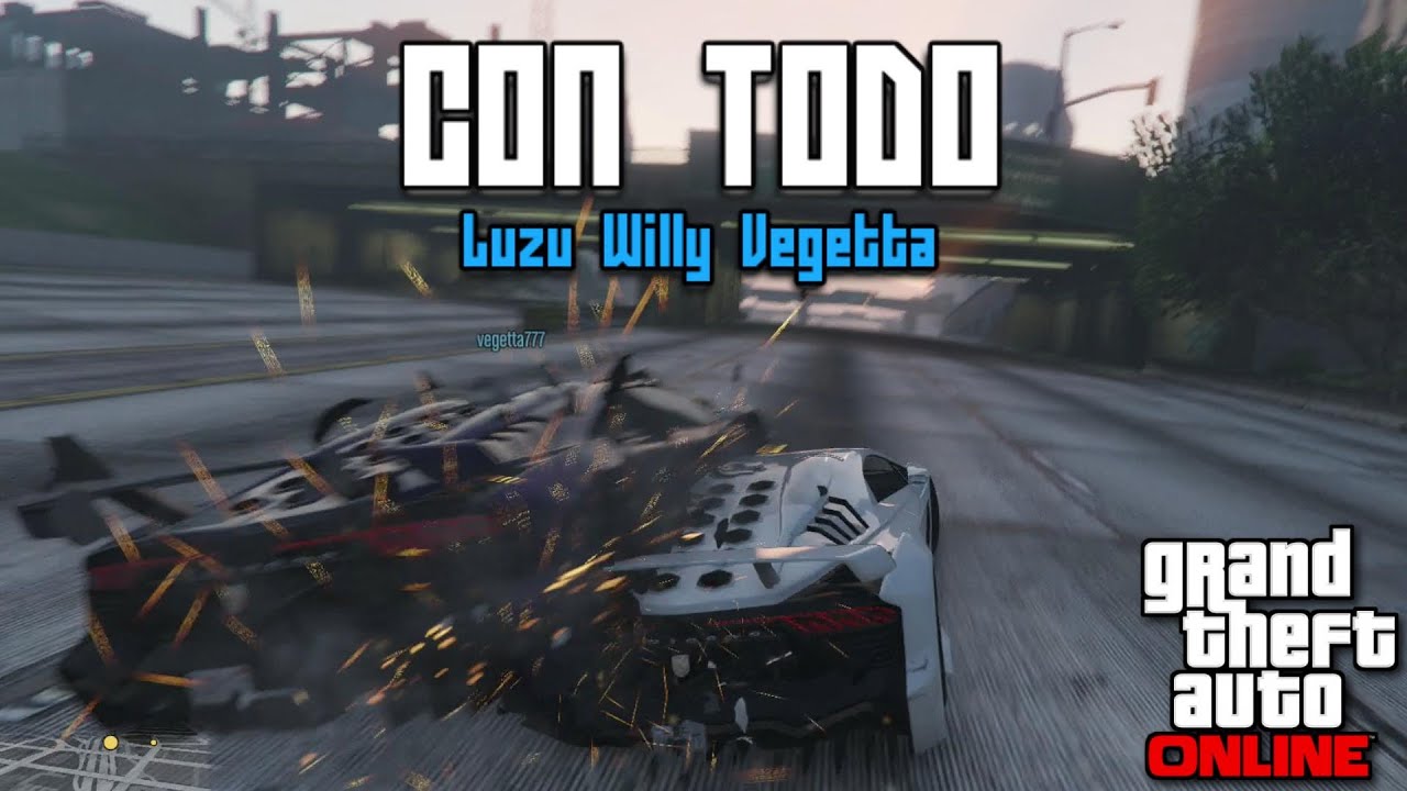 CON TODO!! - Carreras GTA V con Willy y Vegetta - [LuzuGames]