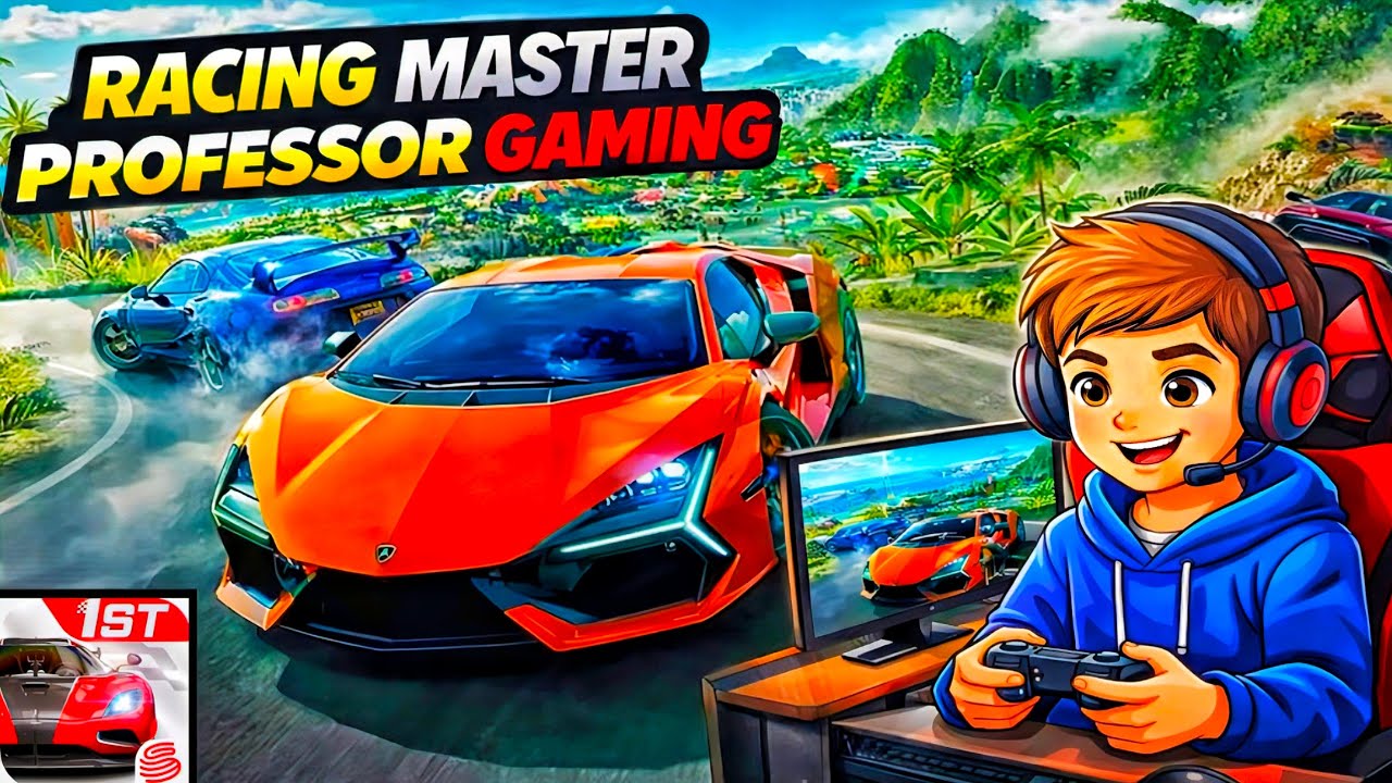 Racing Master Full Gameplay 🎮🏁💨 | Professor Gaming 💀 #racingmaster #racingmasterandroid