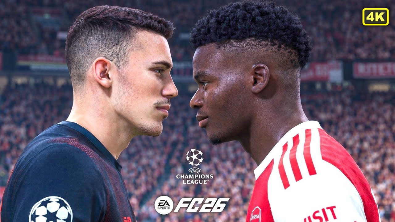 EA FC26 - Bayer Leverkusen Vs Arsenal Fc UEFA Champions League | PS5 4k Gameplay 