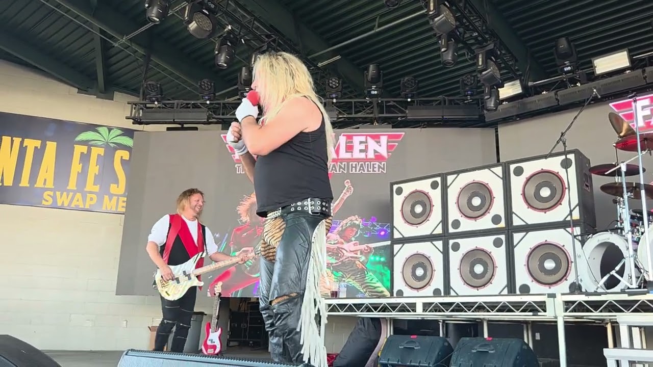 FAN HALEN!.DROP DEAD LEGS/SO THIS IS LOVE?!.At The Santa Fe Springs Swap Meet!.2-7-26!🎶🤘