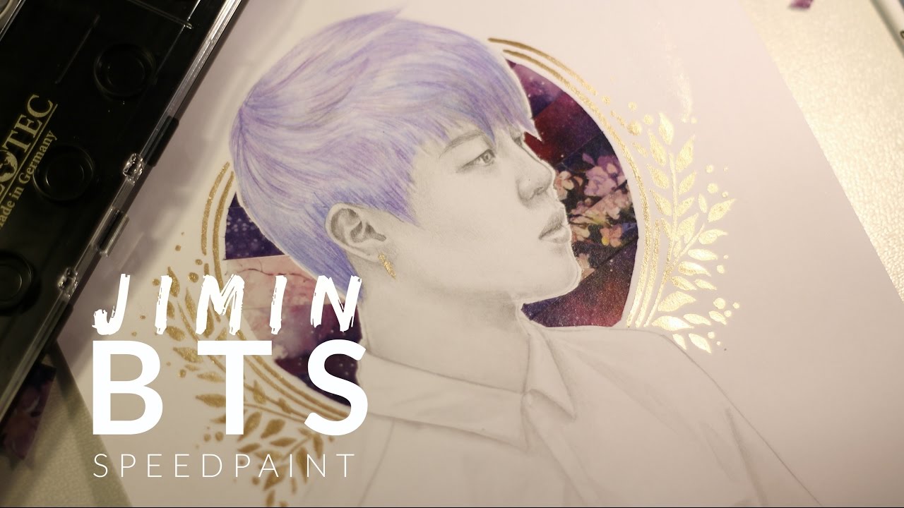 JIMIN 지민 [BTS] Speedpaint - by Michelle Trieu✍️🎨