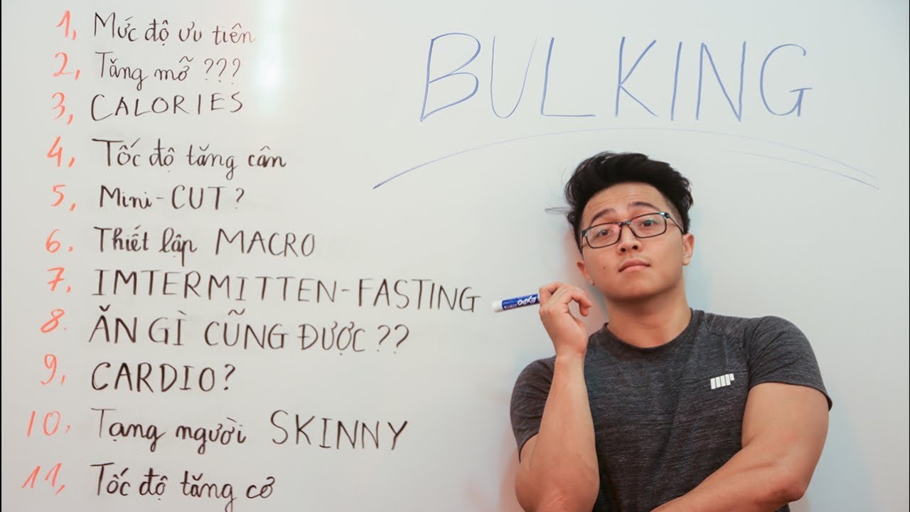 Tất cả những gì bạn cần biết về XẢ CƠ/BULKING/ TĂNG CƠ | Video KHÔNG THỂ BỎ LỠ| | An Nguyen Fitness