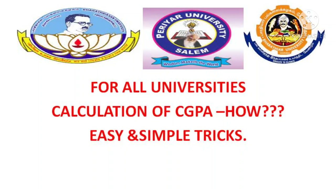 Calculation Of CGPA - How??? Easy and simple Tricks