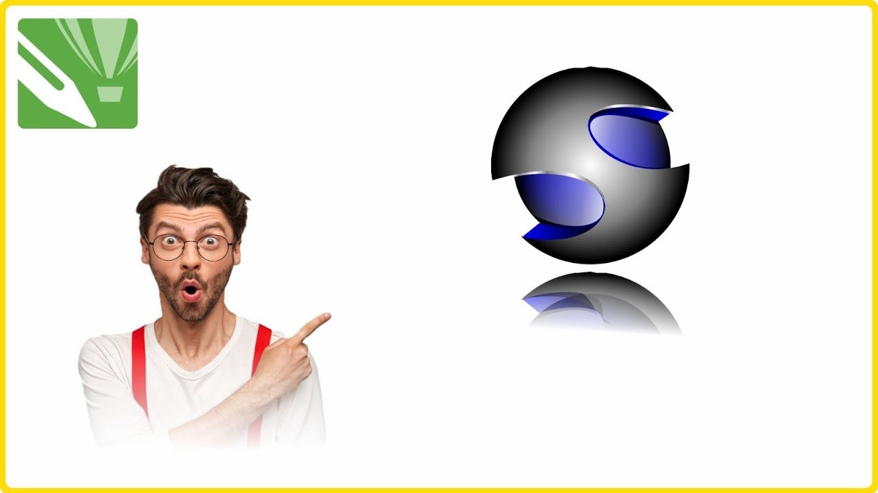 😍 CorelDRAW Se 3D Professional Logo Kaise Banaye | 3D Logo Design Tutorial Hindi 2025