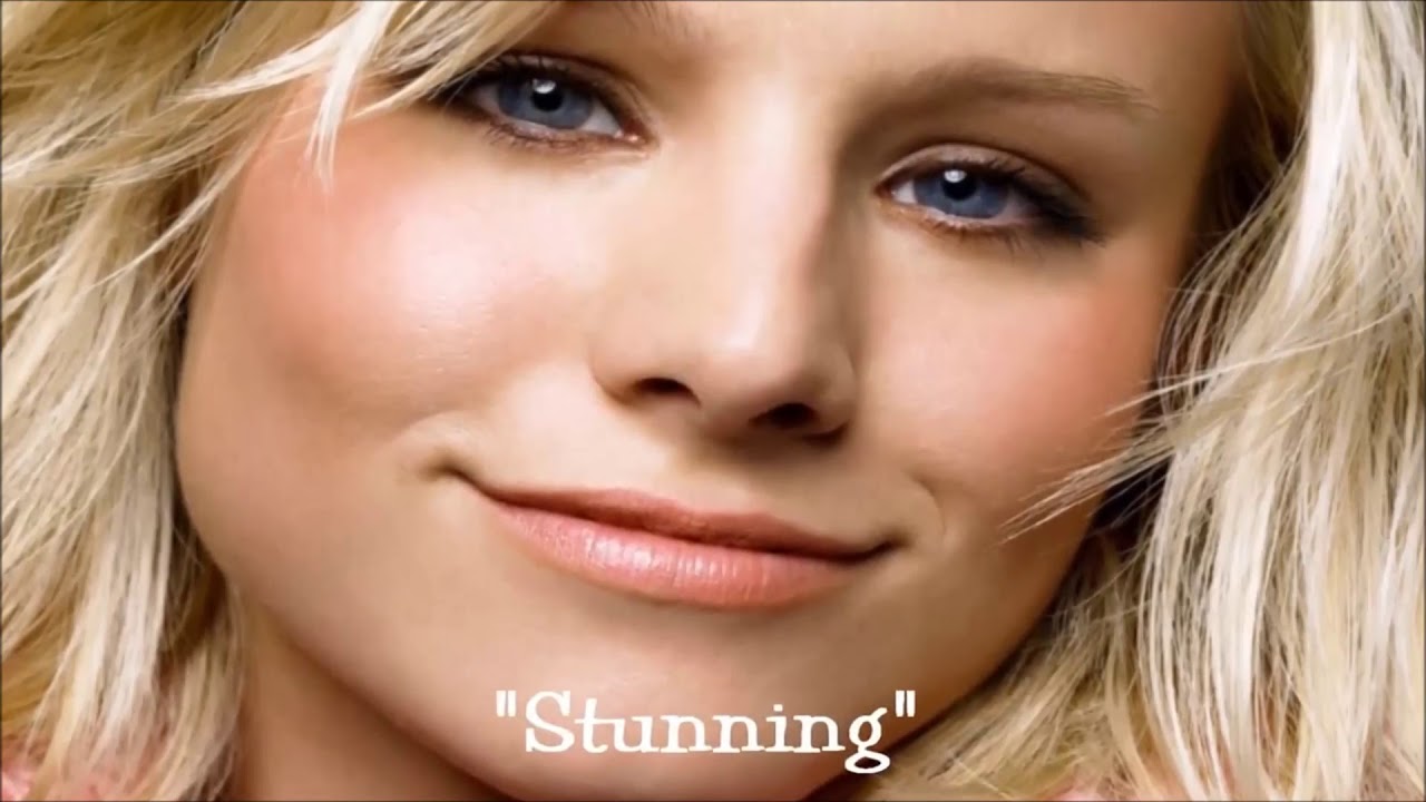 Kristen Bell video slide show, great actress.