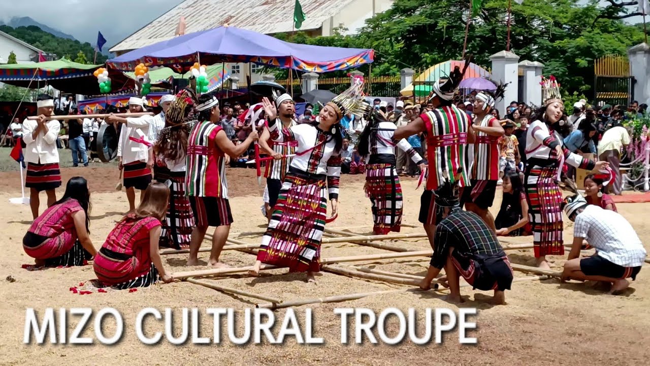 Mizo Cultural Troupe 🇮🇳 Celebrating 75 YEARS INDEPENDENCE | CHURACHANDPUR
